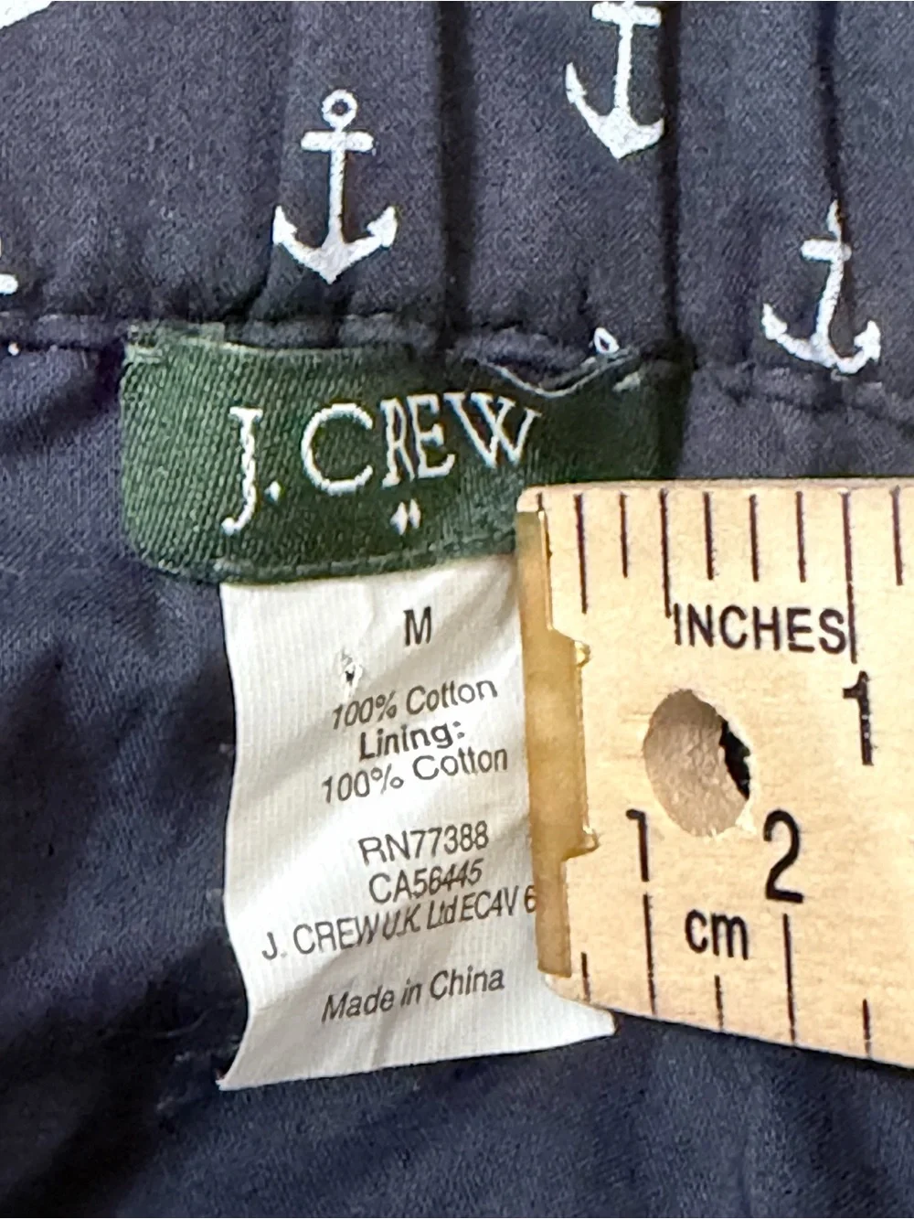Classic J.Crew navy blue women’s medium skirt